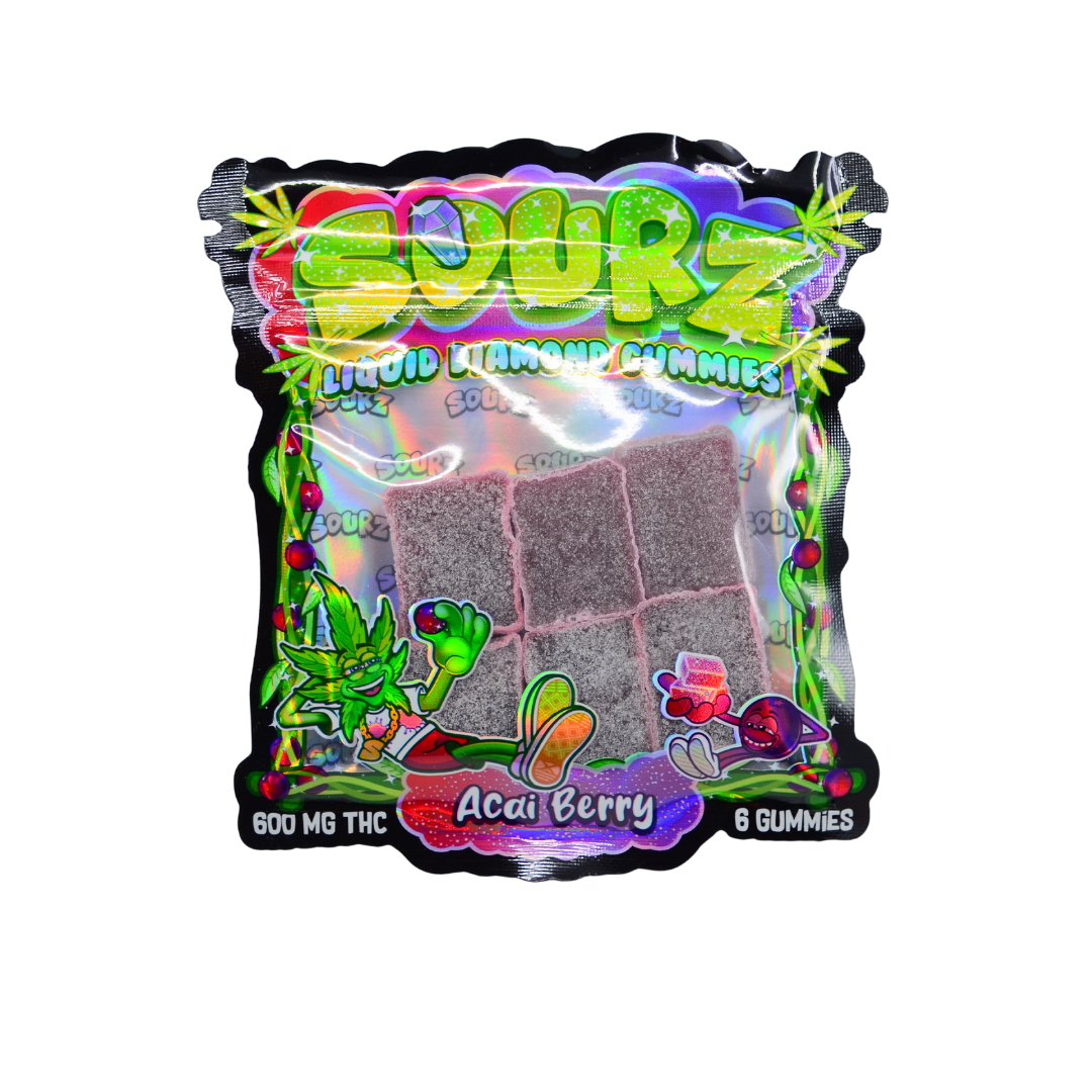 Liquid Diamond Gummies - Acai Berry - 600mg