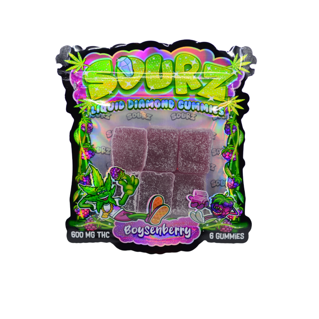 Liquid Diamond Gummies - Boysenberry - 600mg