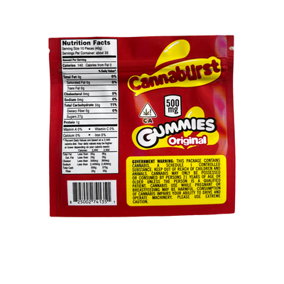 Cannaburst Gummies - 500mg