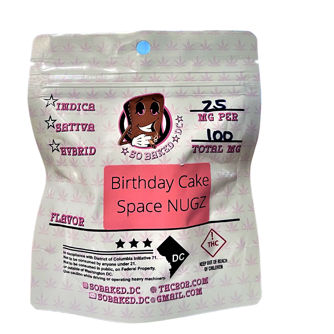 Birthday Cake Space Nugz - 100mg