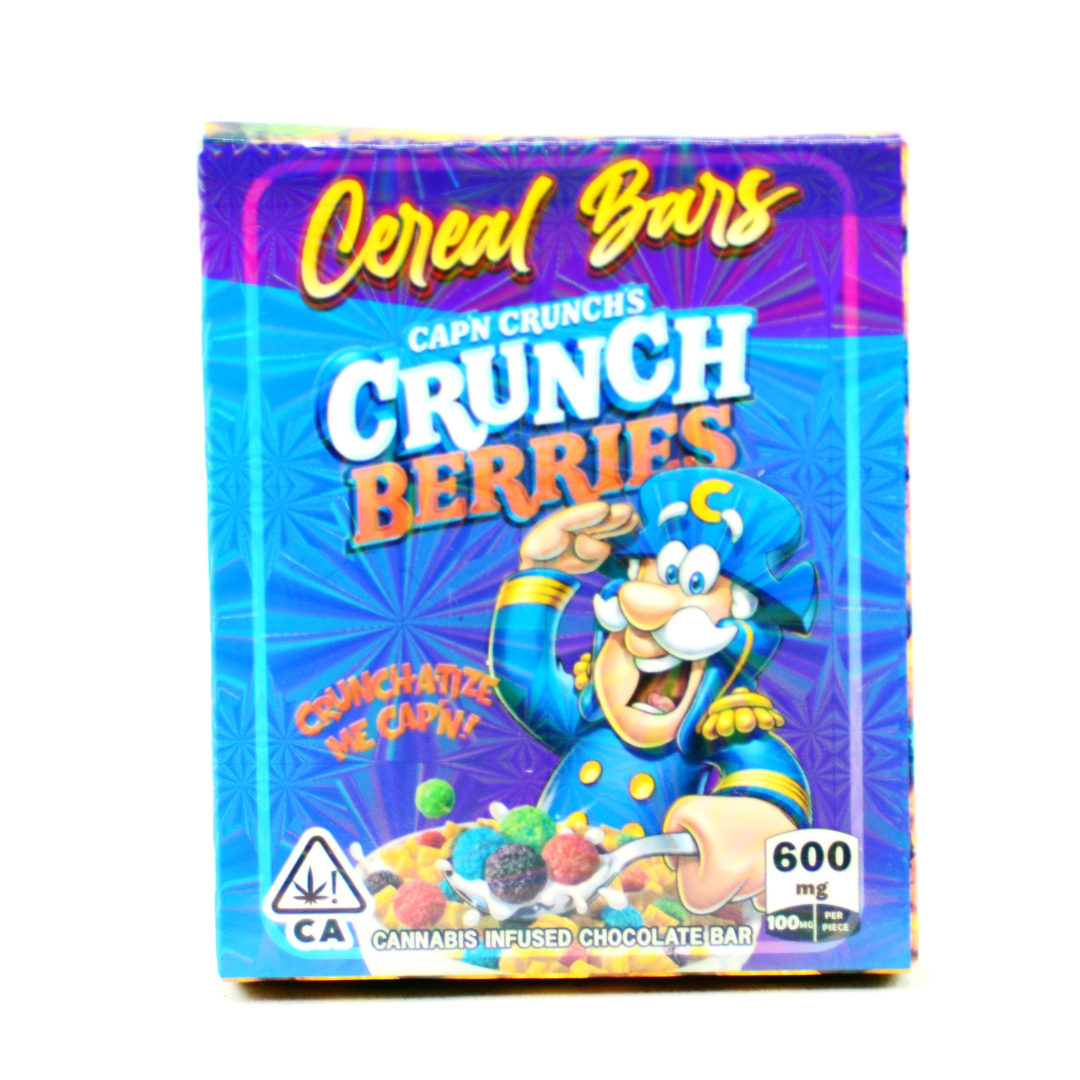 Crunch Berries Cereal Bar - 600mg