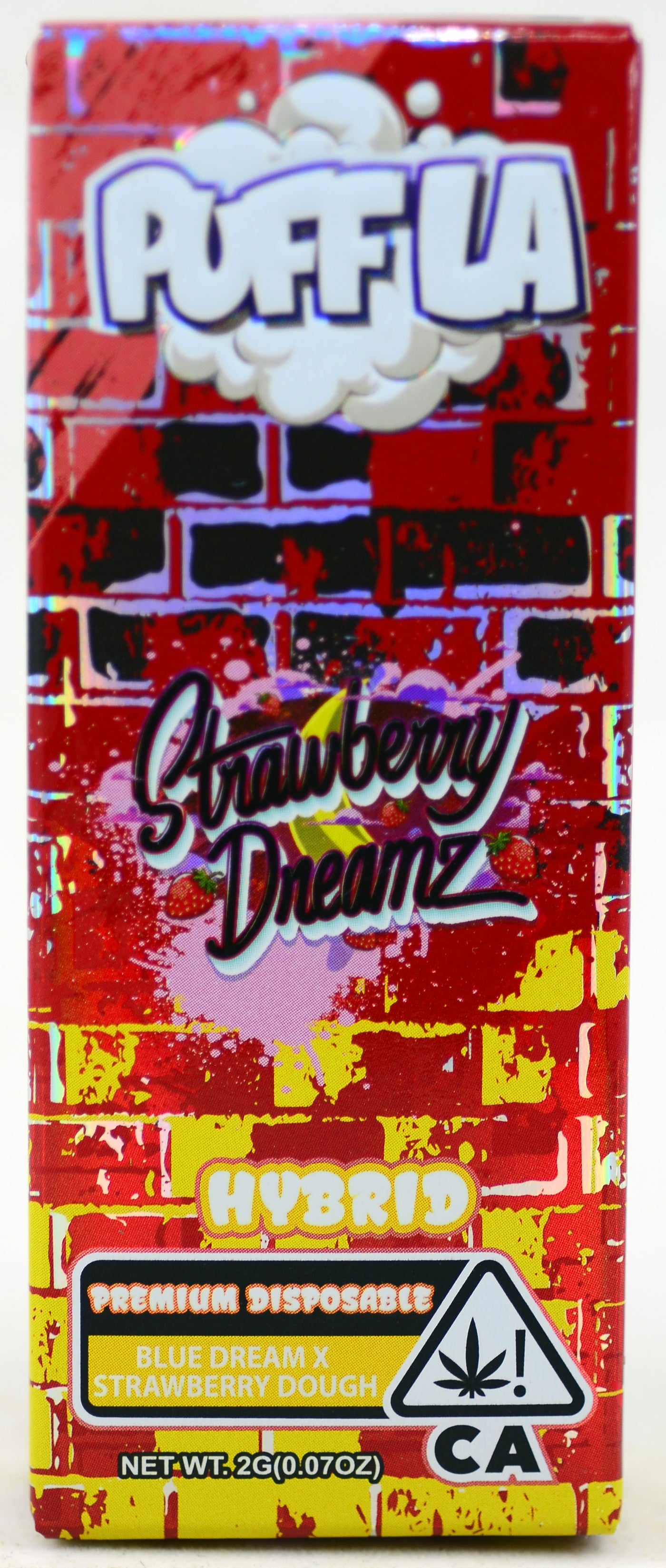 Puff LA 2 gram Disposable Vape - Strawberry Dreamz